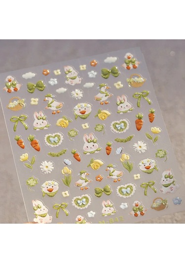 Pembe Saydam Şeftali Jöle Doku 5d Yumuşak Kabartmalı Kabartmalar Kendinden Yapışkanlı Nail Art Etiketler Sevimli Meyve 3d Manikür Çıkartmaları Normal Beyaz