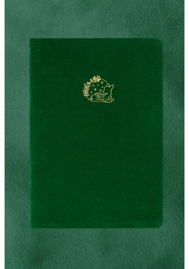 Victoria's Journals Bujo Kraft Süet Defter Süet 96 Yaprak A5 150 Gr. Noktalı Yeşil