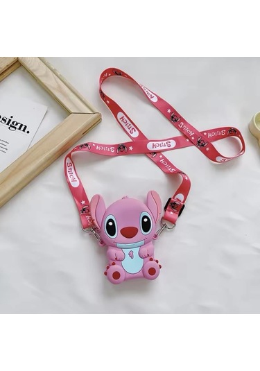 Küçük Boy Stitch Silikon Askılı Çanta-2959 Altın
