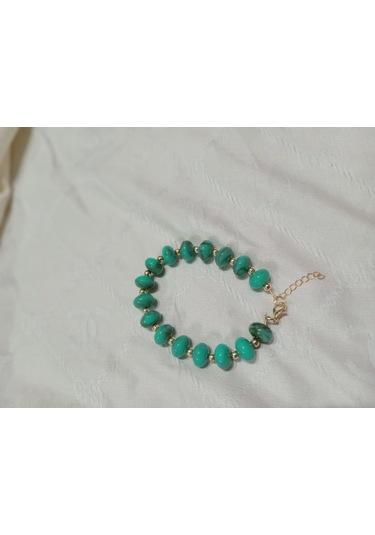 Turkuaz Rengi Şık Bileklik Turkuaz