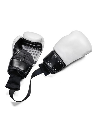 Suntek Boks Eldivenleri Temizlik Yaprakları Eldivenler Hokey Gosterildigi Gibi Kırmızı