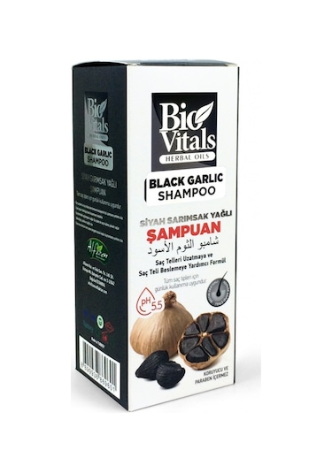 Bio Vitals Siyah Sarımsak Şampuanı 400 ML