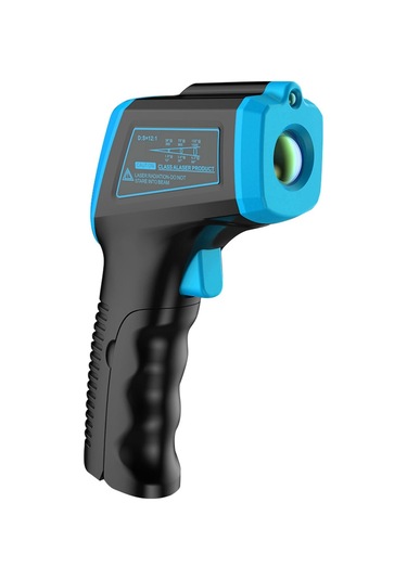 Jms Temassız Dijital Lazer Sıcaklık Tabancası -58 Derece F İla 1112 Derece F -50 Derece C İla 600 Derece C Mavi