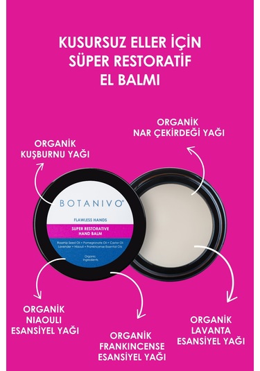 Botanivo Yoğun Onarıcı El Kremi 30 ML