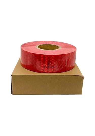 Tüvtürk Onaylı Reflektör Fosforlu Şerit Bant 5.5 Cm 5-10-25-50...