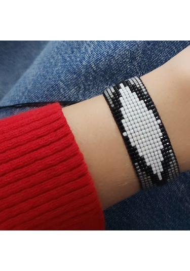 Harmel Jewelry Miyuki Grey Bileklik Çok Renkli