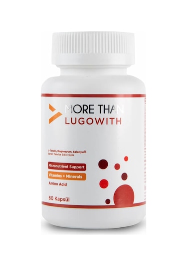 More Than Lugowith 60 Kapsül