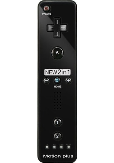 Wii 2 In 1 Remote + Nunchuk Controller Motion Plus