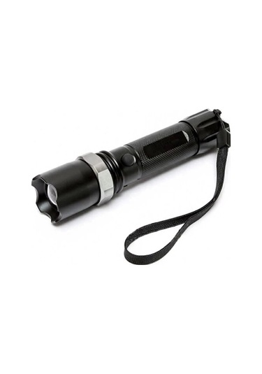 Km-110 Profesyonel Şarjlı El Feneri Ledli+flashlight+zoom Özellikli Aparatlı 6 Parça Full Set
