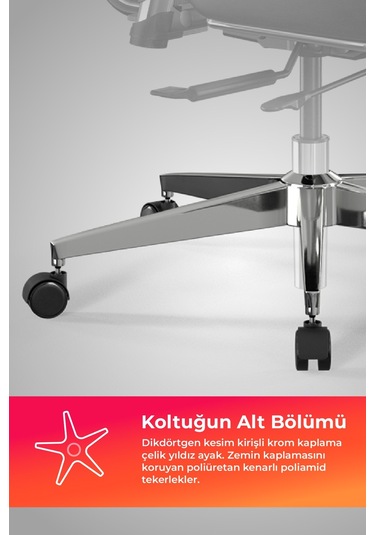 Ergolife Synchrosit 10 Ergonomik Ofis Sandalyesi Bel Destekli, Yükseklik Ayarlı, Çalışma Sandalyesi -1d1.d.1.333 Çok Renkli Ergolife Synchrosit 10 Ergonomik Ofis Sandalyesi Bel Destekli, Yükseklik Ayarlı, Çalışma Sandalyesi -1d1.d.1.333 Çok Renkli