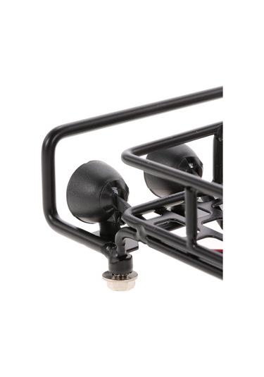 Yunboo 1/10 Rc Tırmanıcı Araçları İçin Aluminyum Çanta Taşıyıcı Ve 4 Beyaz Led Işık Barı - Axial Scx10, Traxxas Trx-4, D90 Uyumlu