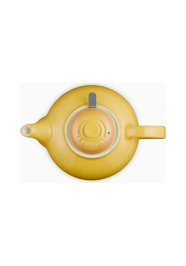 Le Creuset Paslanmaz Çelik Süzgeçli Seramik Çaydanlık, 1.3l Sarı