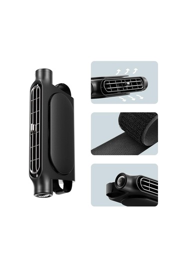 Usb Araba Fanı Ayar Soğutma Fanı Küçük Uygun Tasarım Ön Arka Yolcu İçin Soğutma Fanı Başlık Fan