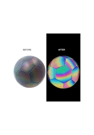 Kapris Fosfor Desenli Dikişli Hentbol Topu X734 Çok Renkli