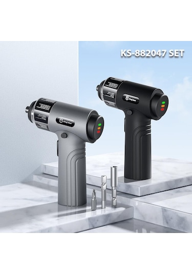 Kingsdun Sarjli Tornavida Seti 35 Parçali Manyetik Uç 5v 2500mah