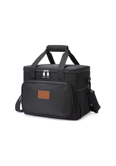 Jzcat- Haegs Termal Çanta, Soğuk Sıcak Tutucu Yalıtımlı Beslenme Siyah