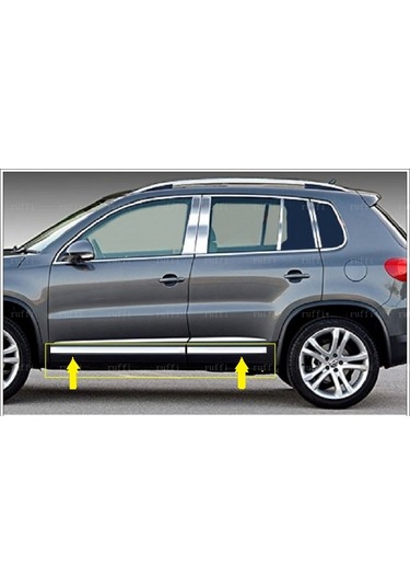 Ebal Otomotiv VW Tiguan Krom Yan Kapı Çıtası 4 kapı 2007-2016 arası Paslanmaz