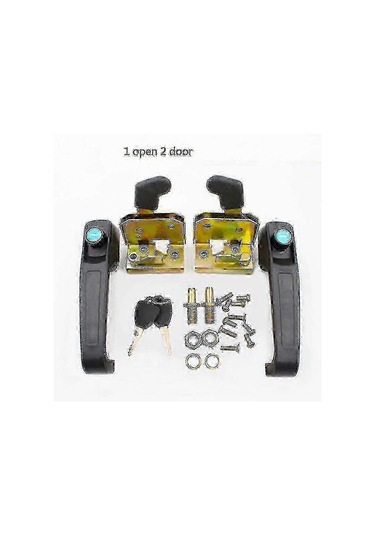 Ağır Ekipman Metal Kilitli Kapı Kolu Evrensel Forklift Traktör 502 Tipi