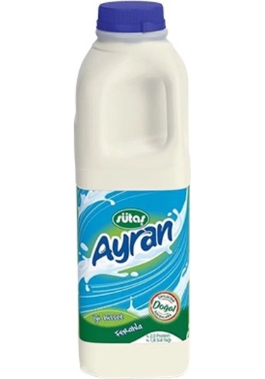 Sütaş Tam Yağlı Ayran 1 Lt X 8 Paket