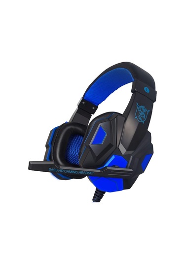 Suntek Pc Için Mic Led Işıklı Kulak Üstü Oyun Kulaklığı