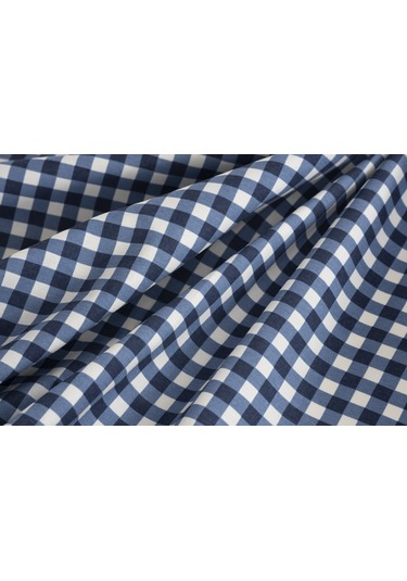 Ekose Masa Örtüsü Lacivert