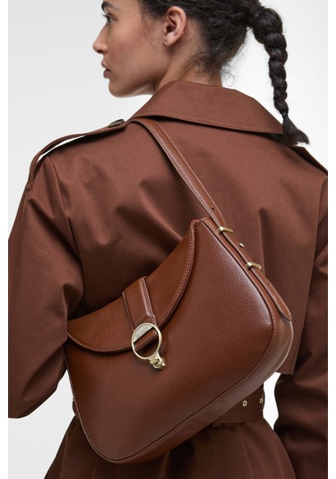 Barbour Alder Deri Kol Çantasıı Br11 Brown Kahverengi