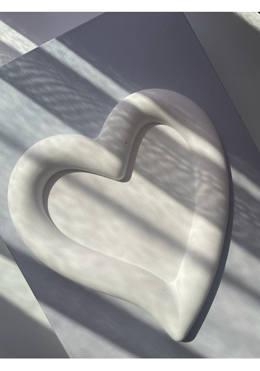 Kalp Model Mum/takı/kozmetik/sunum Tabak 1