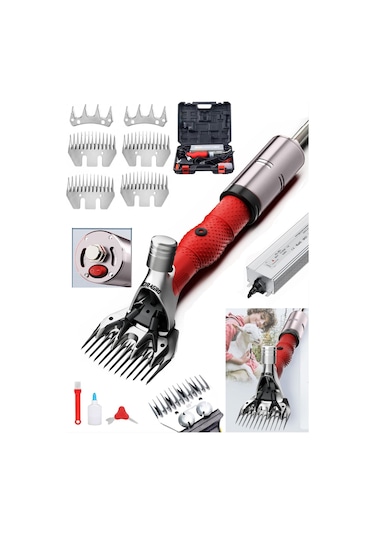 Dragro Drg-rs Rus K Tipi Adaptörlü Koyun Kirkma Makinasi Yedek 4 Bıçaklı