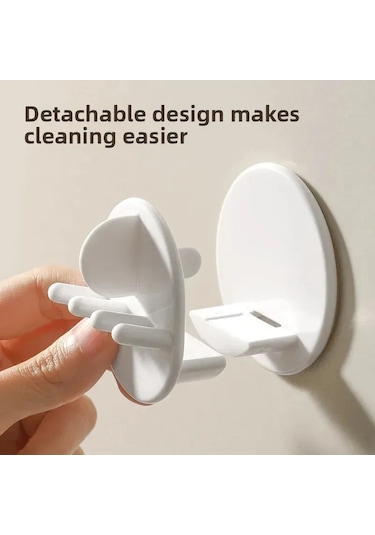 Kosona Duvar Montajlı Aileler İçin Diş Fırçası Tutucu, Çocuk Ve Çiftler İçin Tuvalet Dolabı, Diş Macunu Tutucu İle Banyo Düzenleyici Diğer