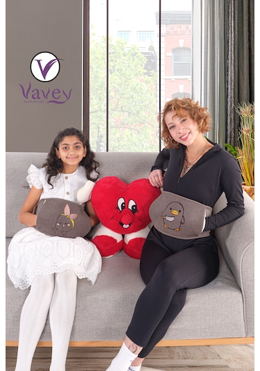 Yeni Nesil Sıcak Soğuk Regl Kemeri Kurdela Kız Kahve