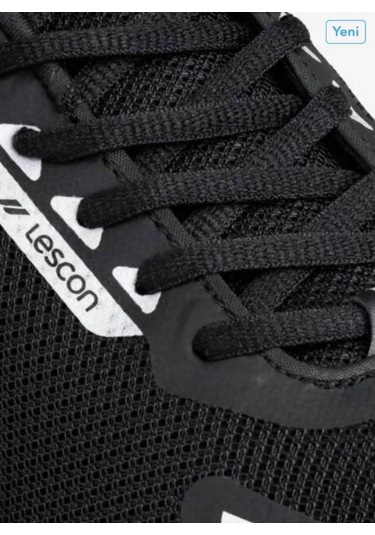 Lescon Gym Siyah Erkek Runner Kosu Ayakkabısı Siyah