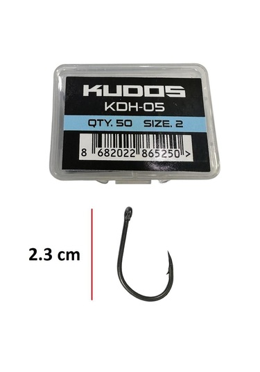 Kudos Kdh-05 No:2 Olta İğnesi 50 Adet