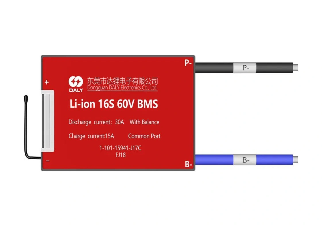 Daly Bms Balanslı 60v Deşarj 30a Şarj 15a Pil Koruma Modulü