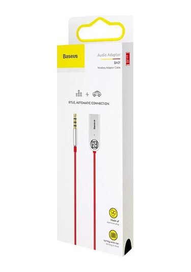 Baseus Ba01 Usb Wıreless Bluetooth Araç Vs Kıtı Aux Siyah