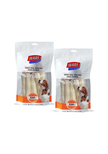 Warf Kurutulmuş Dana Kuyruk Köpek Ödülü 2 x 120 G