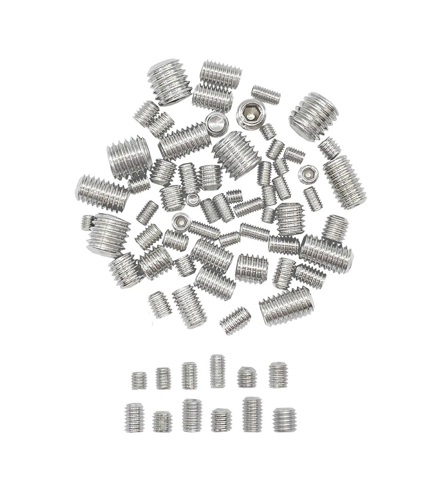 Setskur Civata M10x12 Mm 20 Adet Paslanmaz Çelik İnox Dın 916 A2 Kalite -