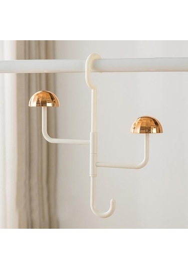 Beyaz Şapka Asılı Raf Holding 3 Şapka Kurulum Gerektirmeyen Plastik Ekran Askı Bere Beyzbol Şapkaları Peruk Eşarp Takı Şapka Organizatör Kanca Beyaz