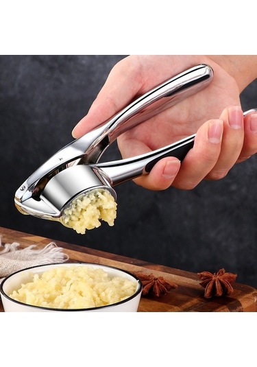 Wondernest Sarımsak Presi, No.1130 Mutfak Aksesuarı Gümüş Çinko Alet, Alaşımlı Xl Gümüş