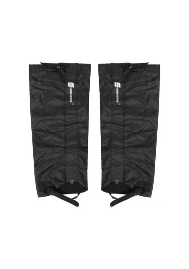 Geeksen L Beden Siyah Kayak Kolları - Su Geçirmez Oxford Kumaş, Polar Forlu Isı Sağlama, Metal Kanca Ve -30 C Dayanıklı Tpu Bağlama Siyah