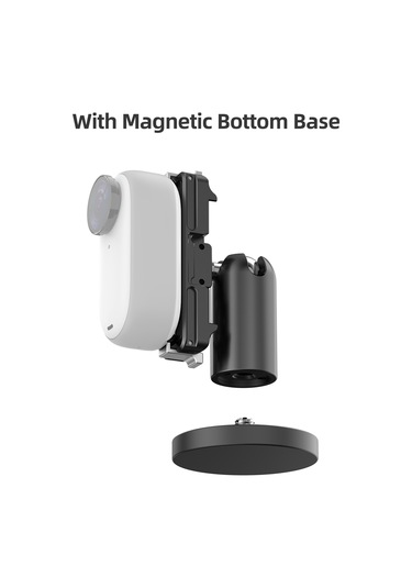 Teltree Insta360 Go3 Uyumlu Alüminyum Manyetik Hızlı Çıkış Aksesuarı İle Hareketli Kamera Montajı Çok Renkli