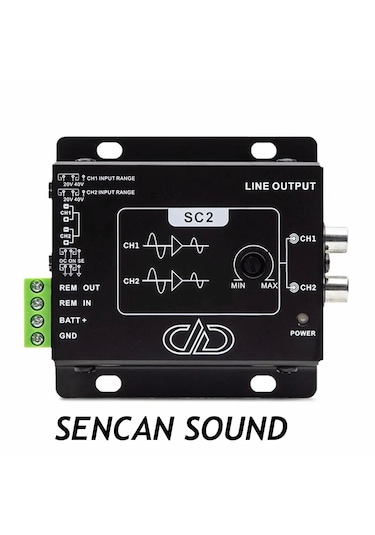 Dd Audio Sc2 Rca Dönüştürücü Deck Çevirici Amerikan
