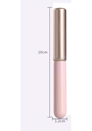 Suntek Dudak Fırçası Multiuse Hediye Kapaklı Göz Altı Pembe