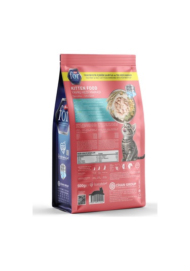 Postbiyotikli Tavuklu Yavru Kedi Kuru Maması - 500 Gr