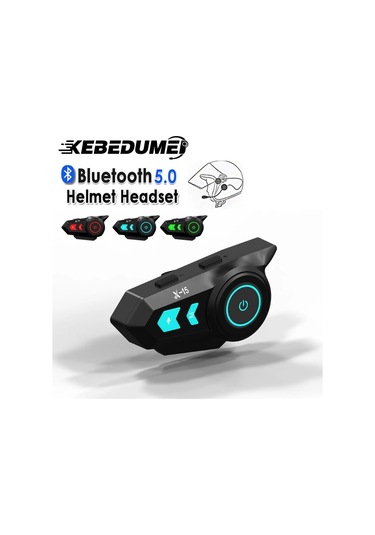 Jokmae Motosiklet Kask Kulaklık Bluetooth 5.0 Kablosuz Kulaklık Hands-free Tüm Kasklar İçin