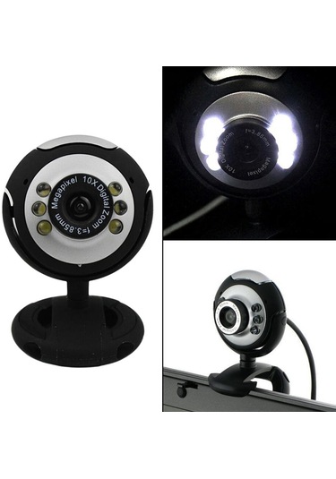 Homyl Pc Için Usb Web Kamerası Hd Dijital Yakınlaştırma 360