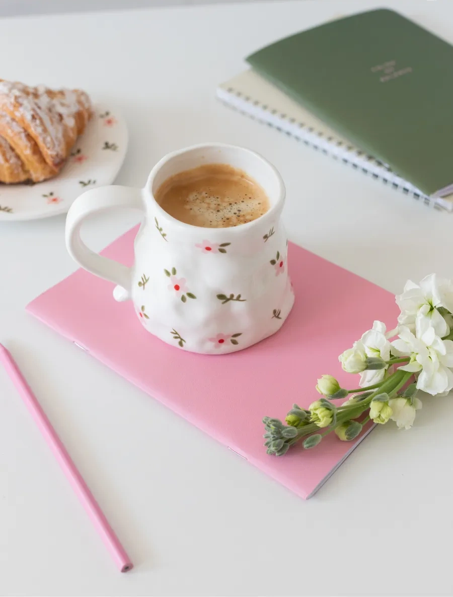 Perex Seramik Kupa, El Yapımı Kupa, Sevimli Kupa 330820637 Beyaz