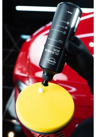 Nasiol Clearub 505 Hafif Çizik Giderici Polisaj Pastası Pasta Cila 500gr Silikonsuz Boya Parlatıcı