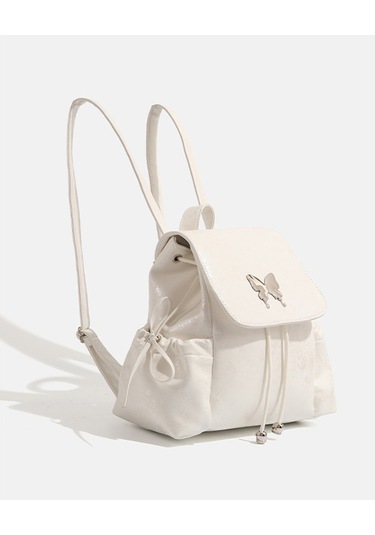 Charhp&kejnt Resmi Orijinal 2024 Yeni Swan Lake Kolej Tarzı Sırt Çantası Tembel Büyük Kapasiteli Sırt Çantası Beyaz