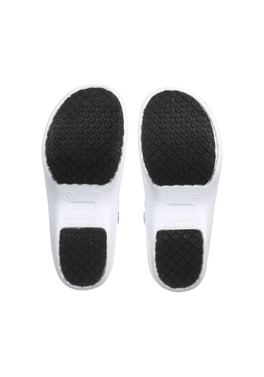 Wezone Eva Malzeme Ev & İş Botu: Su Geçirmez, Hafif, Kaymaz Önleyici Unisex Sandalet - Beyaz 37 Numara Ok323