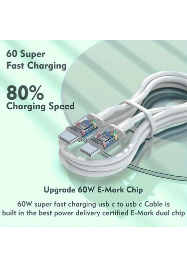 Willowhaven Usb C Kablosu 5li Paket 3.3ft 6.6ft 10ft 60w Hızlı Şarj İphone Uyumlu 16 15 İpad Uyumlu Macbook Uyumlu Samsung Galaxy Uyumlu Switch